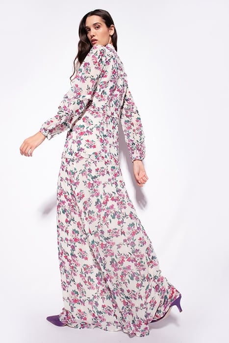 PICCHE 1 DRESS MULTI. WHITE/PINK 2