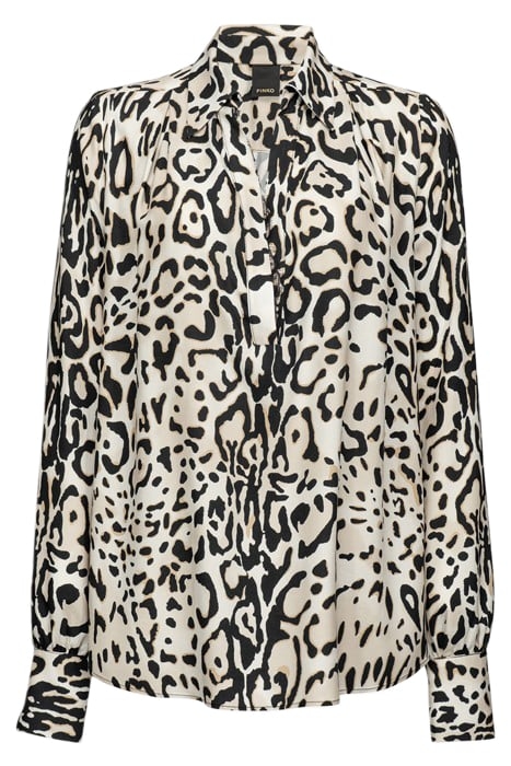 BEATRICE BLOUSE ECRU/BLACK 2