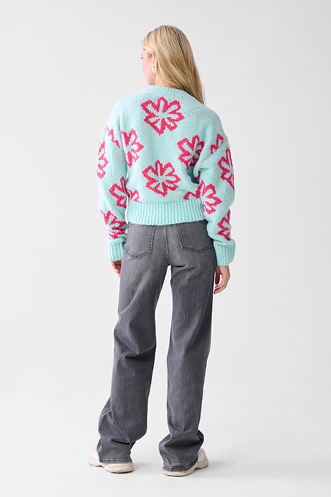 LM-SBFUN FLOWER KNIT LIGHTBLUE 3