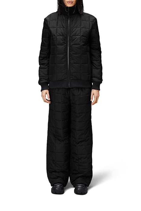 UNISEX LINER HIGH NECK JACKET W1T1 BLACK 3