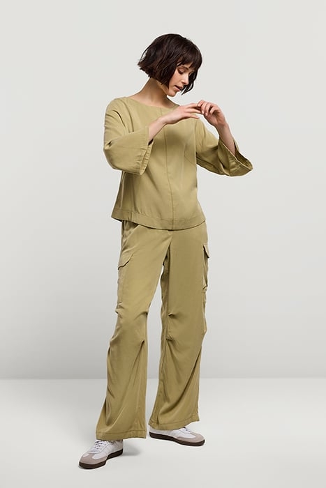 TOP TENCEL GREEN LENTIL 1