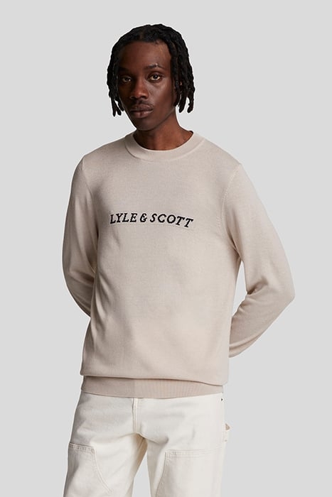 SCRIPT JACQUARD JUMPER COVE 1