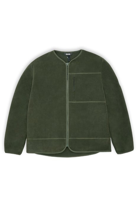 UNISEX FLEECE JACKET T1 GREEN 5