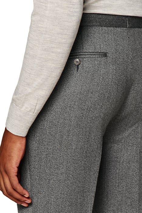 GREY SLIM LEG TAPERED TROUSERS GREY 6