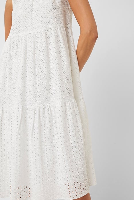 SUMMER BROIDERIE S/LSS DRS WHITE 3