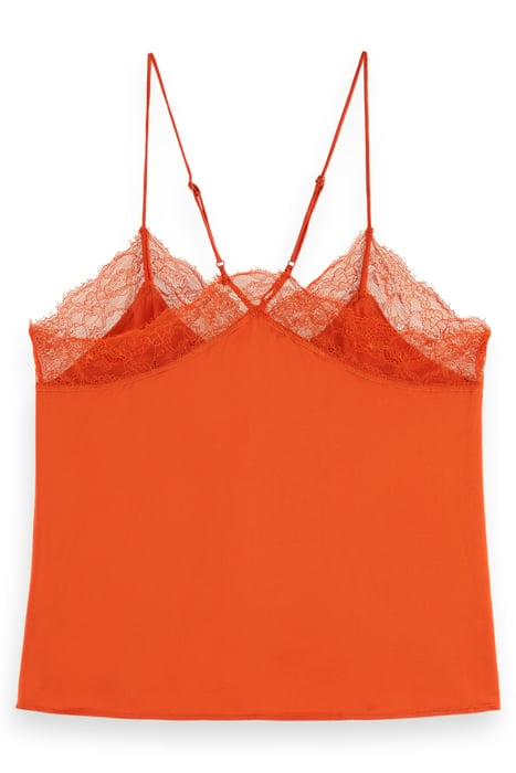 CAMISOLE WITH LACE DETAIL RED SKIES 5