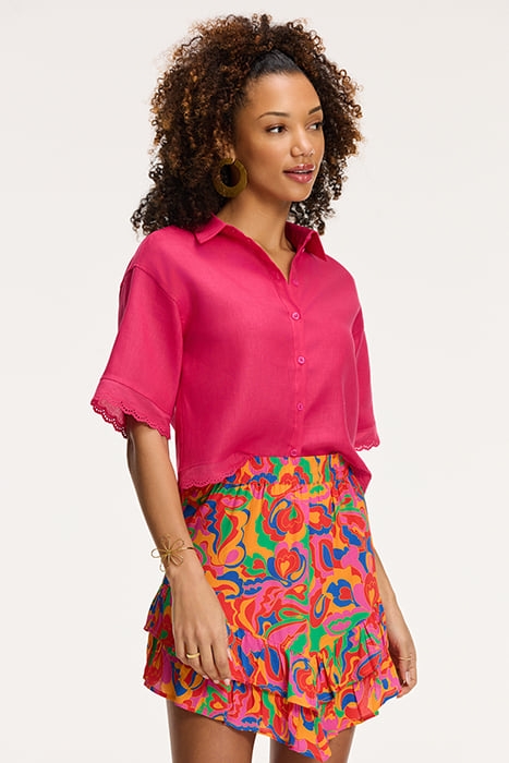 LADIES BOLOGNA SKIRT GROOVY LOVE ORANGE SUN GROOVY LOVE 8