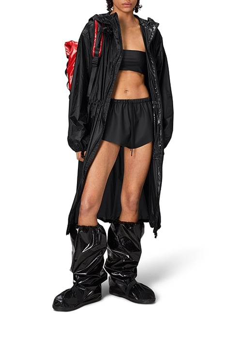 UNISEX NORTON LONGER RAIN JACKET W3 BLACK 7