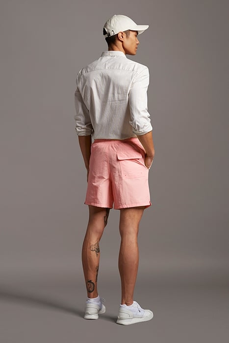 PLAIN SWIM SHORT PUNCH PINK 2