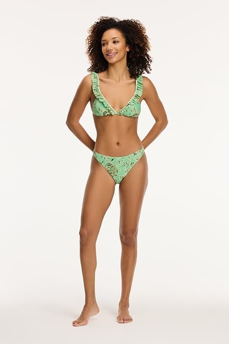 LADIES BOBBY BIKINI SET BOTANIC GREEN BOTANIC PASSIFLORA 3