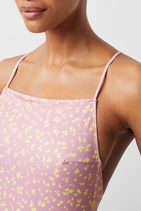 RECYCLED BONITS DITSY SWIMSUIT RED 4