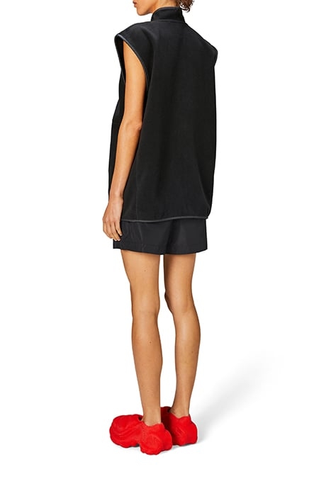 UNISEX DURBAN FLEECE VEST T1 BLACK 3