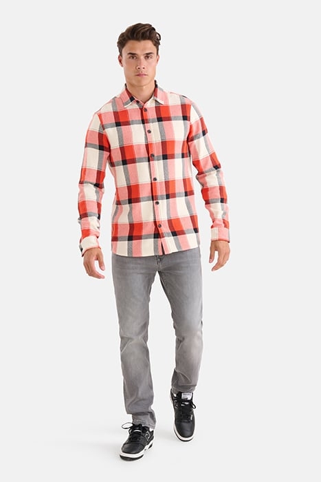 MA-SBRED CHECK SLS ORANGE 2