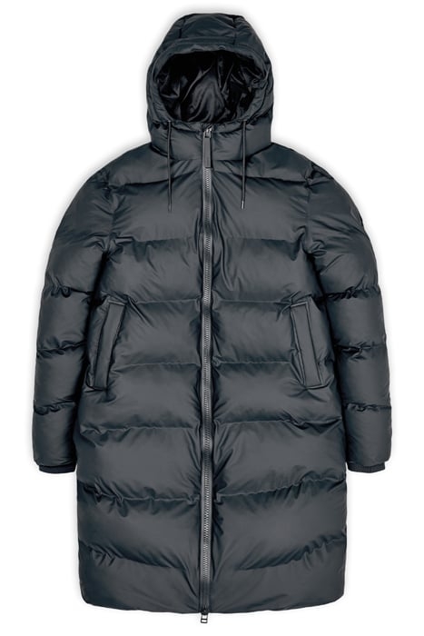 UNISEX LONG PUFFER JACKET SLATE 5