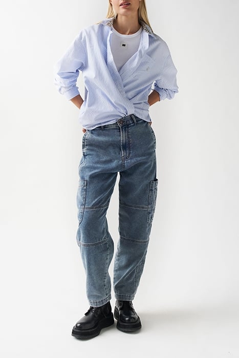 SOFT DENIM WORKWEAR PANTS NIGHT SKY 2