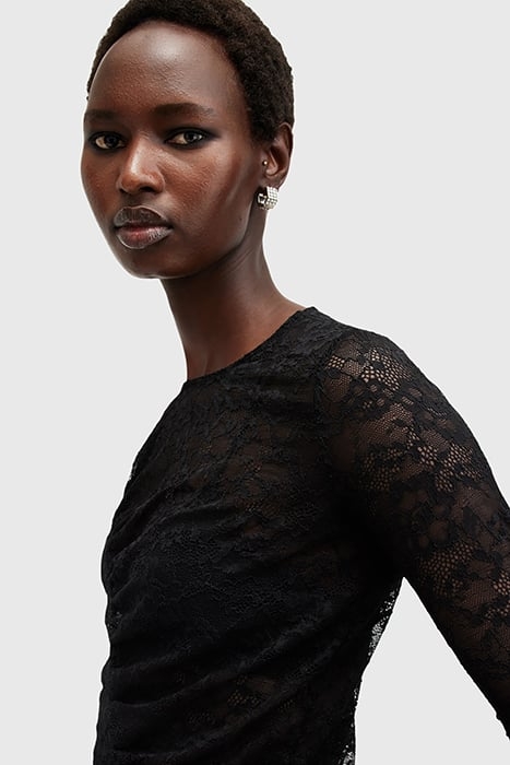 EDANA LACE LS TOP BLACK 6