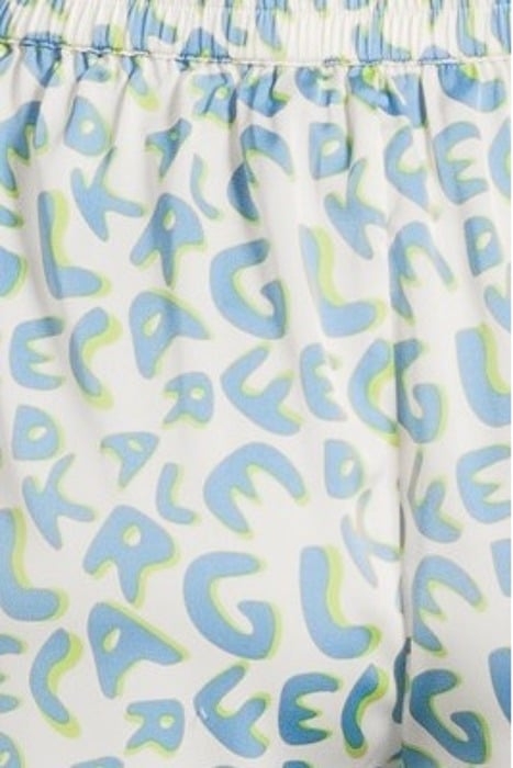 KARL LETTER WOVEN SHORT OFF WHITE 5