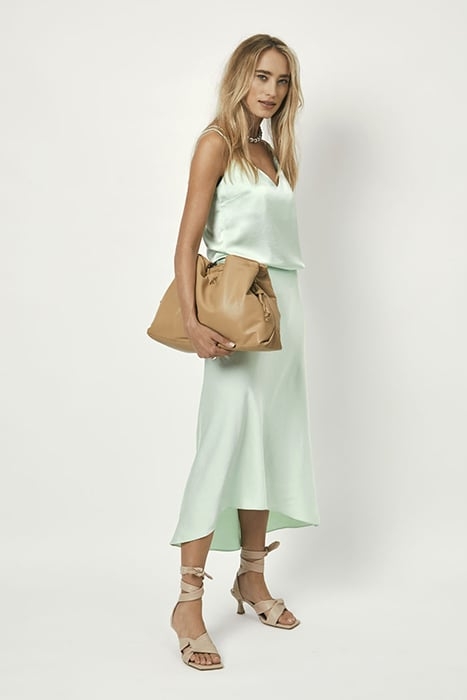 OBU SATIN SINGLET PISTACHIO 3