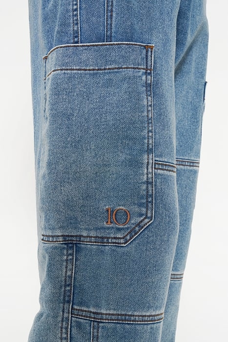 SOFT DENIM WORKWEAR PANTS NIGHT SKY 7