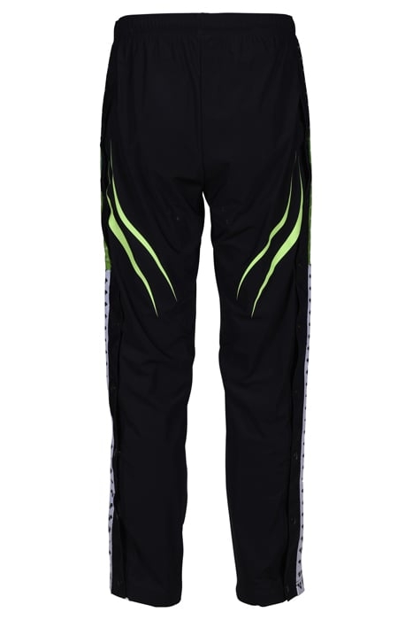 ARENA AVNIER BUTTON PANTS BLACK-NEON BLUE 5