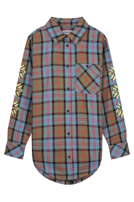 CAIDEN BLOUSE BLUE 2