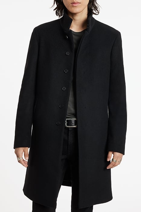 SHAWL LAPEL COAT BLACK 1
