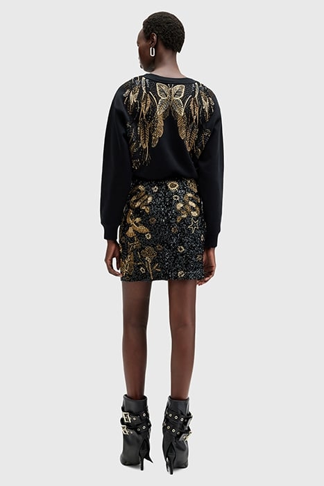 JAMILIA EMB SKIRT BLACK 3