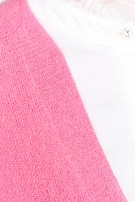 COZY CARDIGAN RECYCLED FRENCH PINK 5