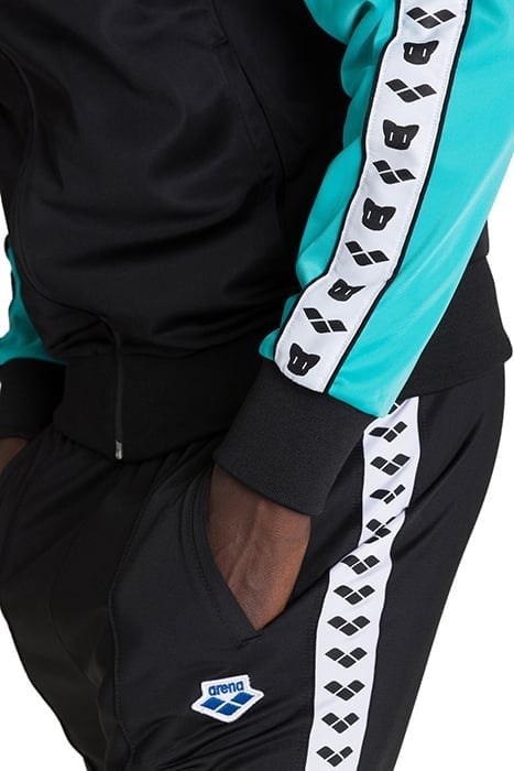 M RELAX IV TEAM JACKET ANIME BLACK-MINT 5
