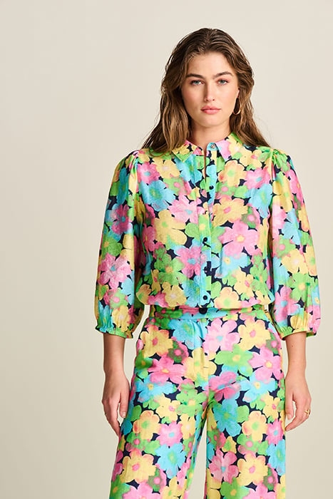 BLOUSE - CHERRY BLOSSOM MULTI COLOUR 1