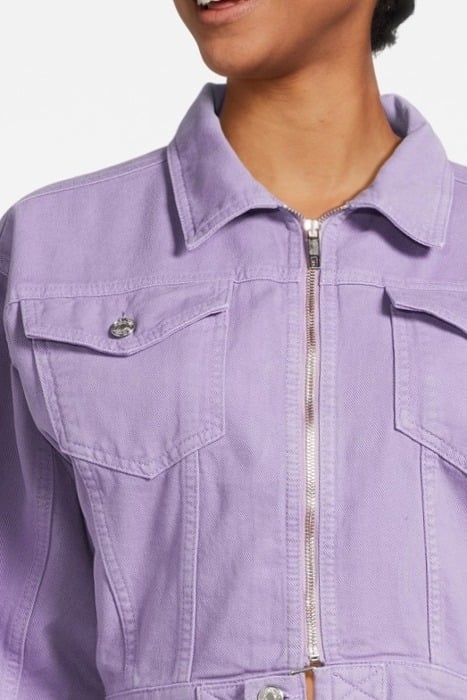COTTON JACKET PURPLE 4