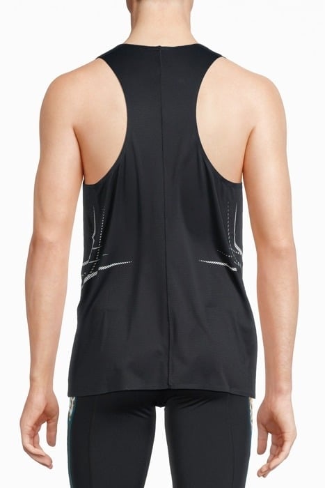 M A-ONE MESH TANK TOP BLACK UR 2