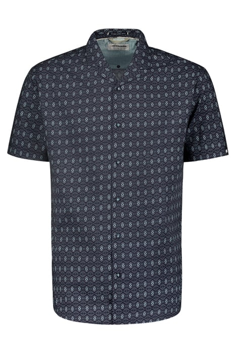 SHIRT SHORT SLEEVE RESORT COLLAR ALLOVER PRINTED NIGHT 4