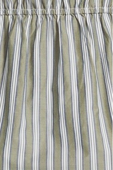 LS WOVEN DRESS FOREST GREEN 5