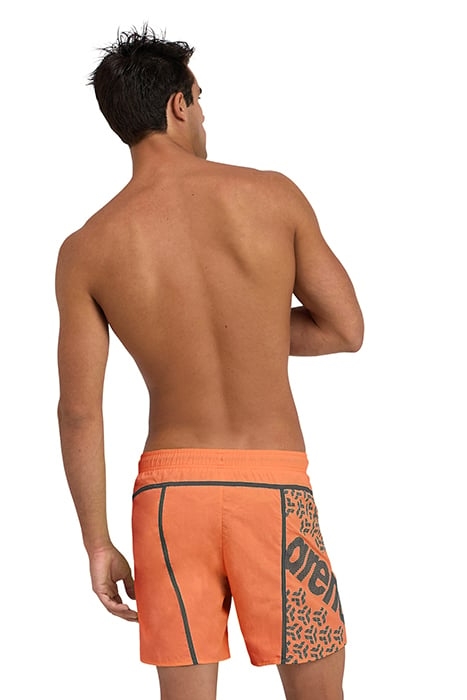 MEN'S ARENA PRO_FILE BEACH BOXER LOGO NESPOLA-ASPHALT 2