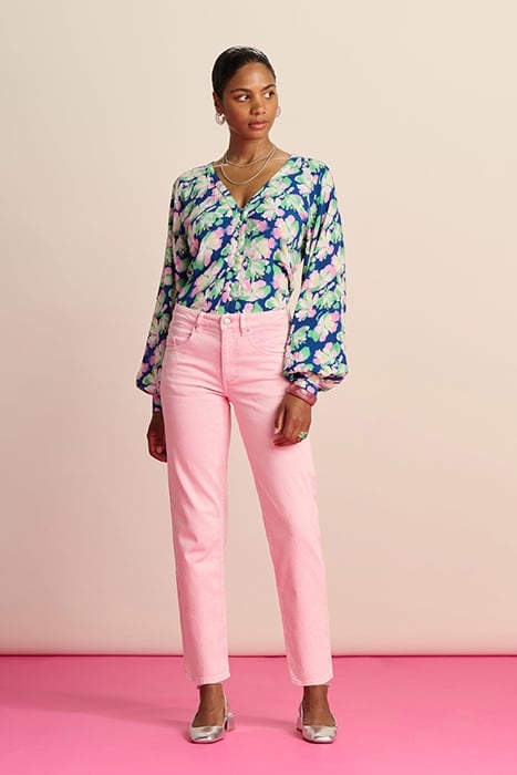 JEANS - ELLI STRAIGHT BLOOMING PINK 5