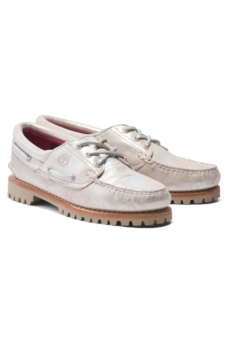 NOREEN BOAT SHOE NATURAL METALLIC 2