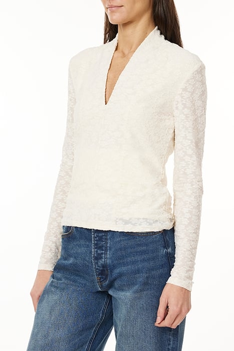 LS KNIT TOP IVORY FLORAL 5