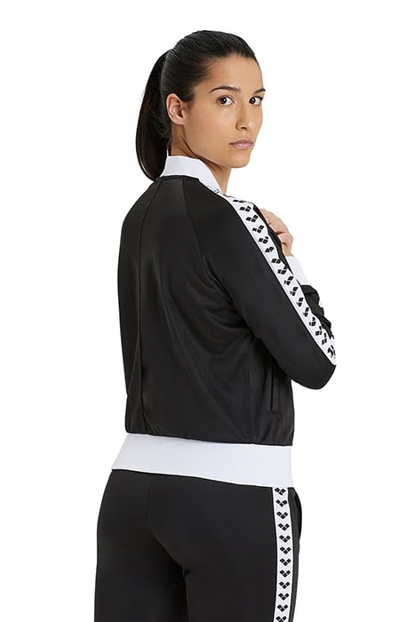 W RELAX IV TEAM JACKET BLACK-WHITE-BLACK 2