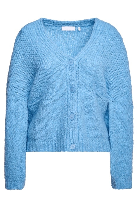 V-NECK CARDIGAN SAPPHIRE BLUE 4