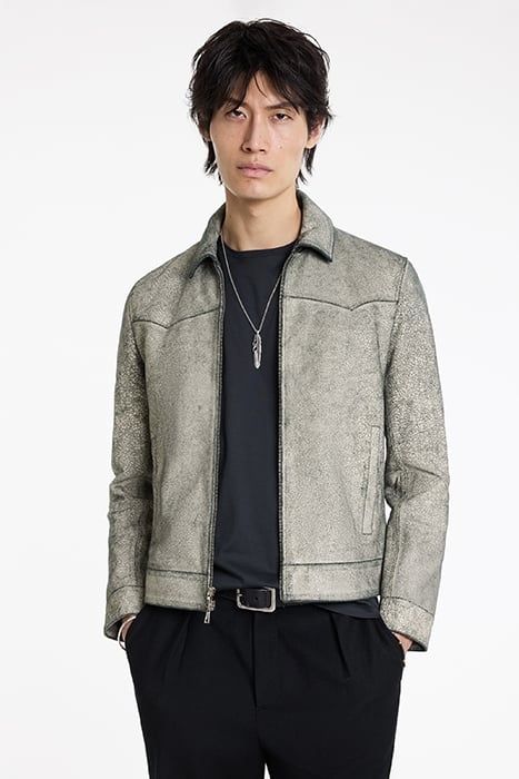 WELDON WESTERN ZIP UP JACKET NOIR 1