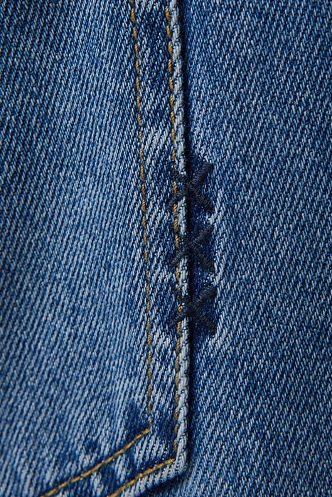 WIDE DENIM TROUSER FLATIRON 7