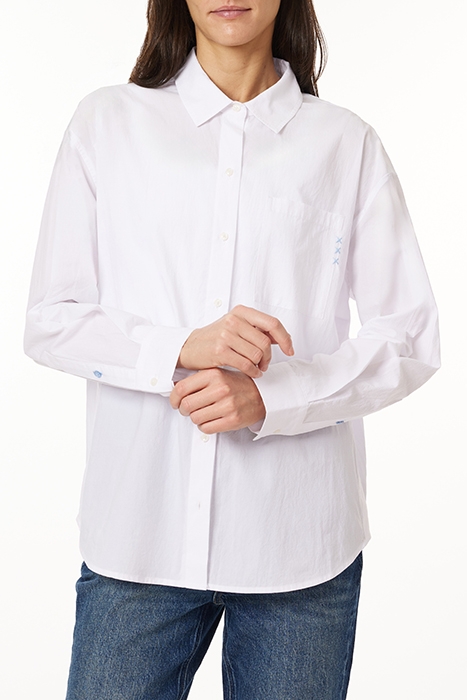 OVERSIZED SHIRT BRILLIANT WHITE 1
