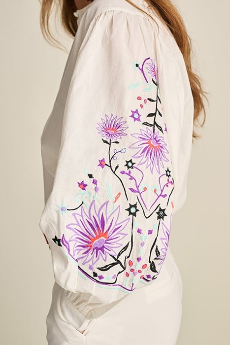 BLOUSE - EMBROIDERY PURPLE 6