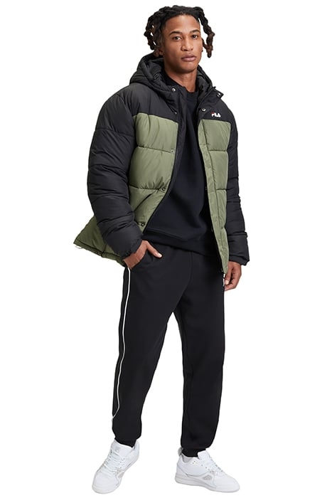 BAWINKEL PADDED JACKET FOUR LEAF CLOVER-BLACK 3