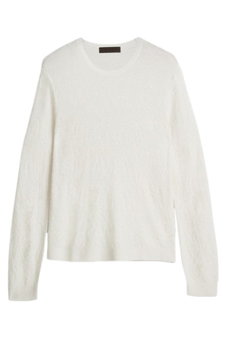 RALEIGH REGULAR FIT LONG SLV CREWNECK PU MILK 2