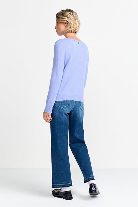 COZY CREW NECK RECYCLED FROSTY LAVENDER 3