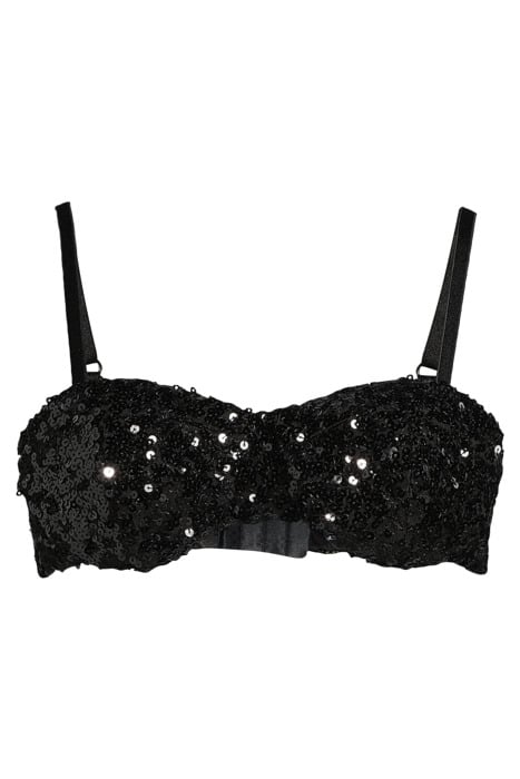 BRA WITH SEQUINS BLACK 3