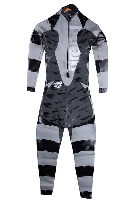 M SAMS CARBON WETSUIT SILVER-BLACK 2