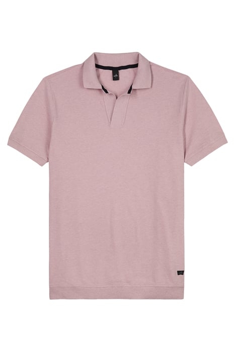 RICE | RETRO POLOSHIRT SILVER PINK 1
